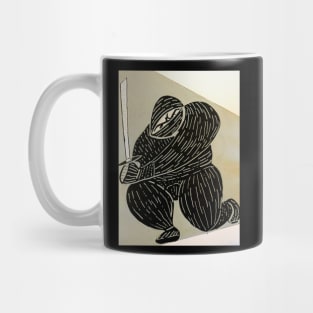 Crouching Ninja Mug